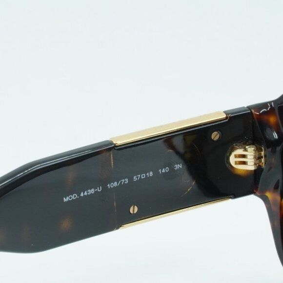 💯 NEWEST VERSACE VE4436U 108/73 HAVANA SUNGLASSES - Picture 7 of 11